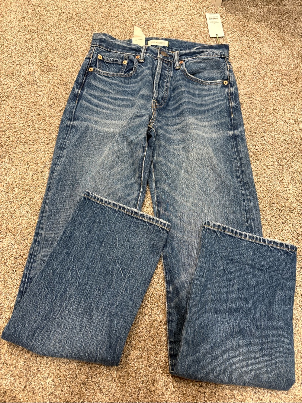 AE77 American Eagle The Western Jean NWT size 25 - Picture 3 of 5